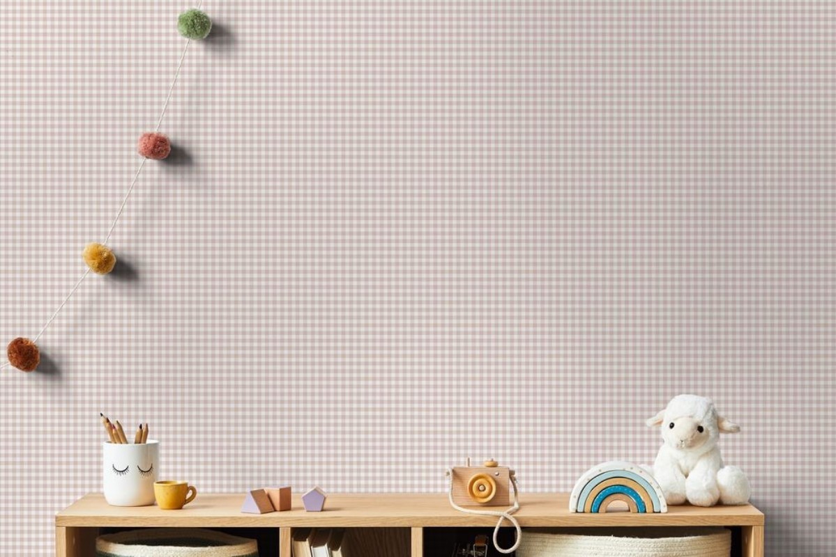 Imagen de Checkered petite Dusty Pink - 1031501-07